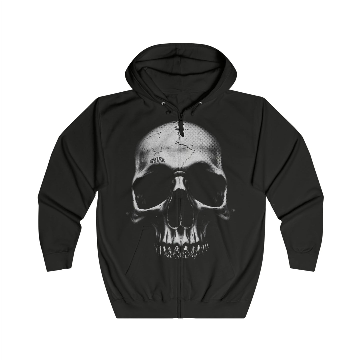 Skull Full Zip Hoodie