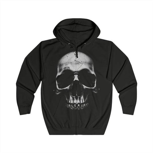 Skull Full Zip Hoodie