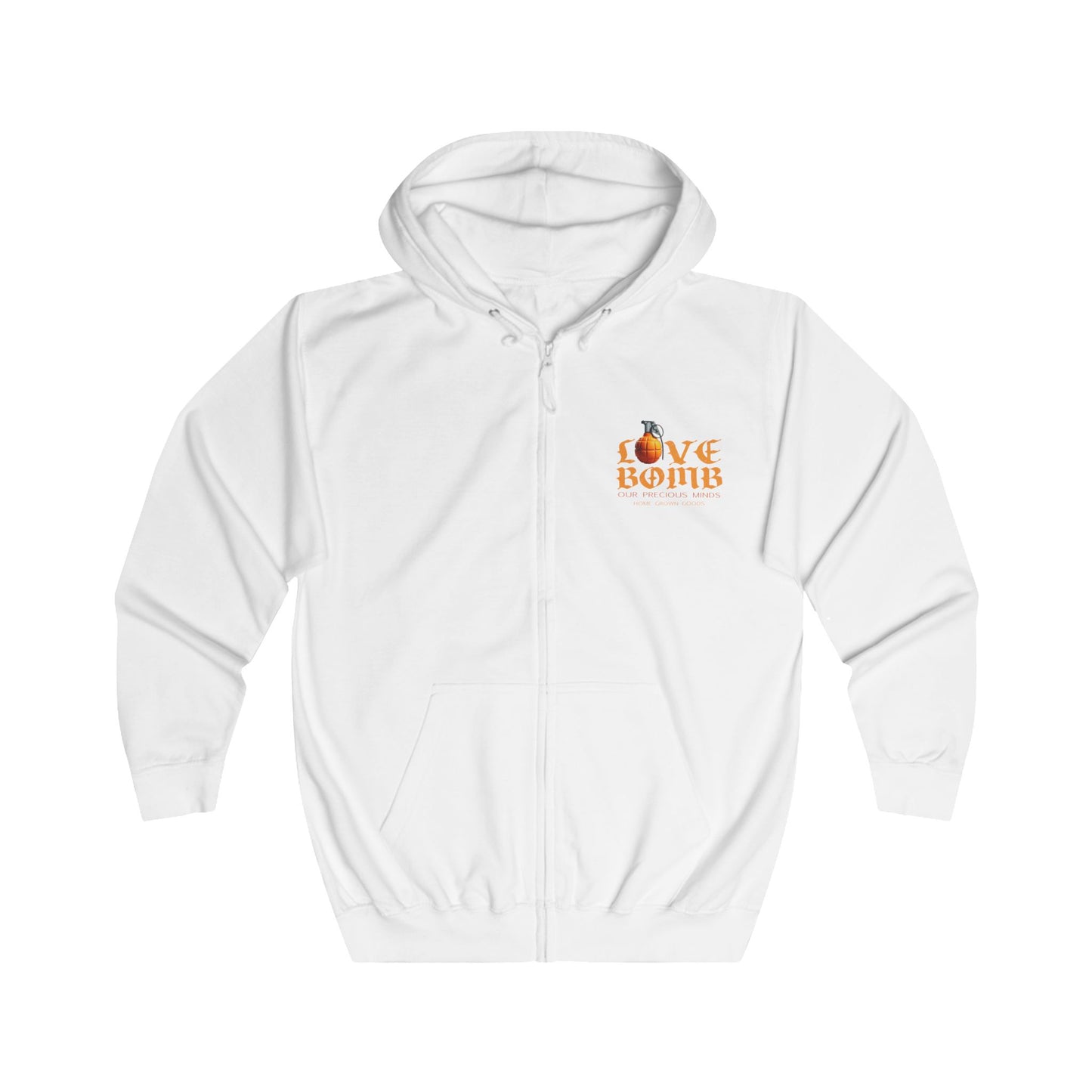 Unisex Full Zip Hoodie